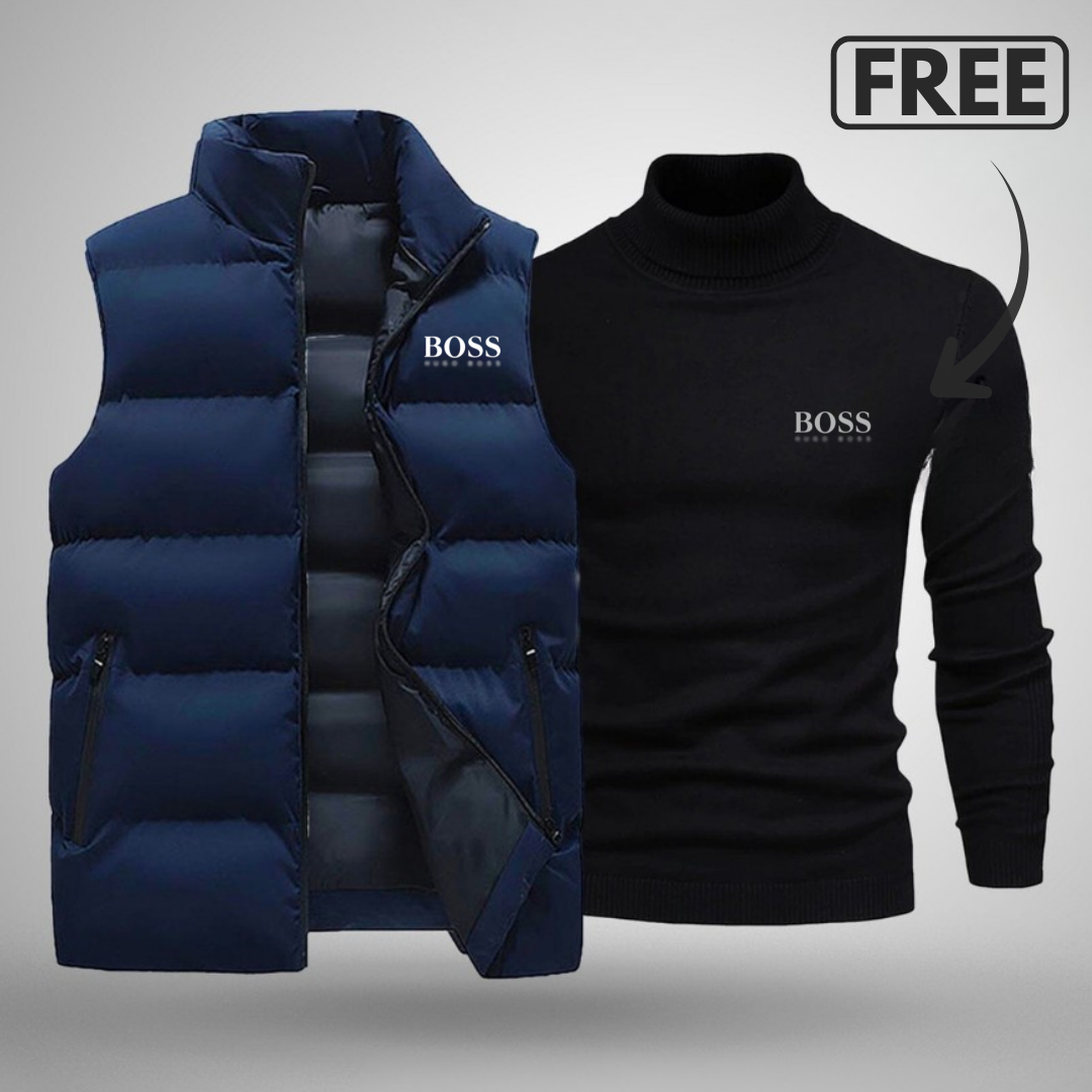 [KOOP 1 KRIJG 2] Bodywarmer & Gratis Trui (Opruiming)