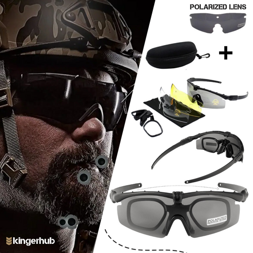 Taktiska ballistiska glasögon Eshark