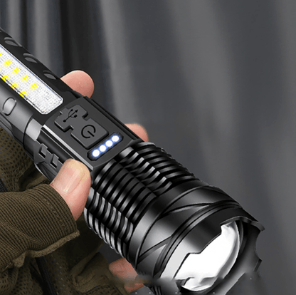 Ny Titanium Laser Ficklampa